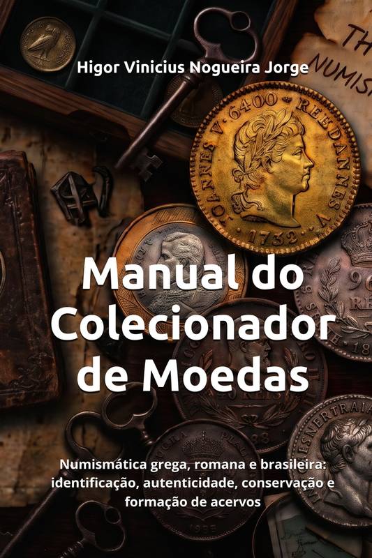 Capa do livro Manual do Colecionador de Moedas